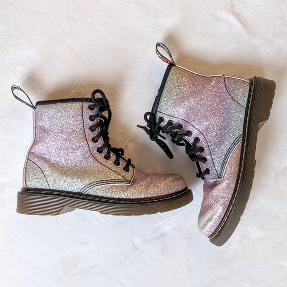 Dr. Martens Other - Dr. Marten Rainbow Glitter Boots